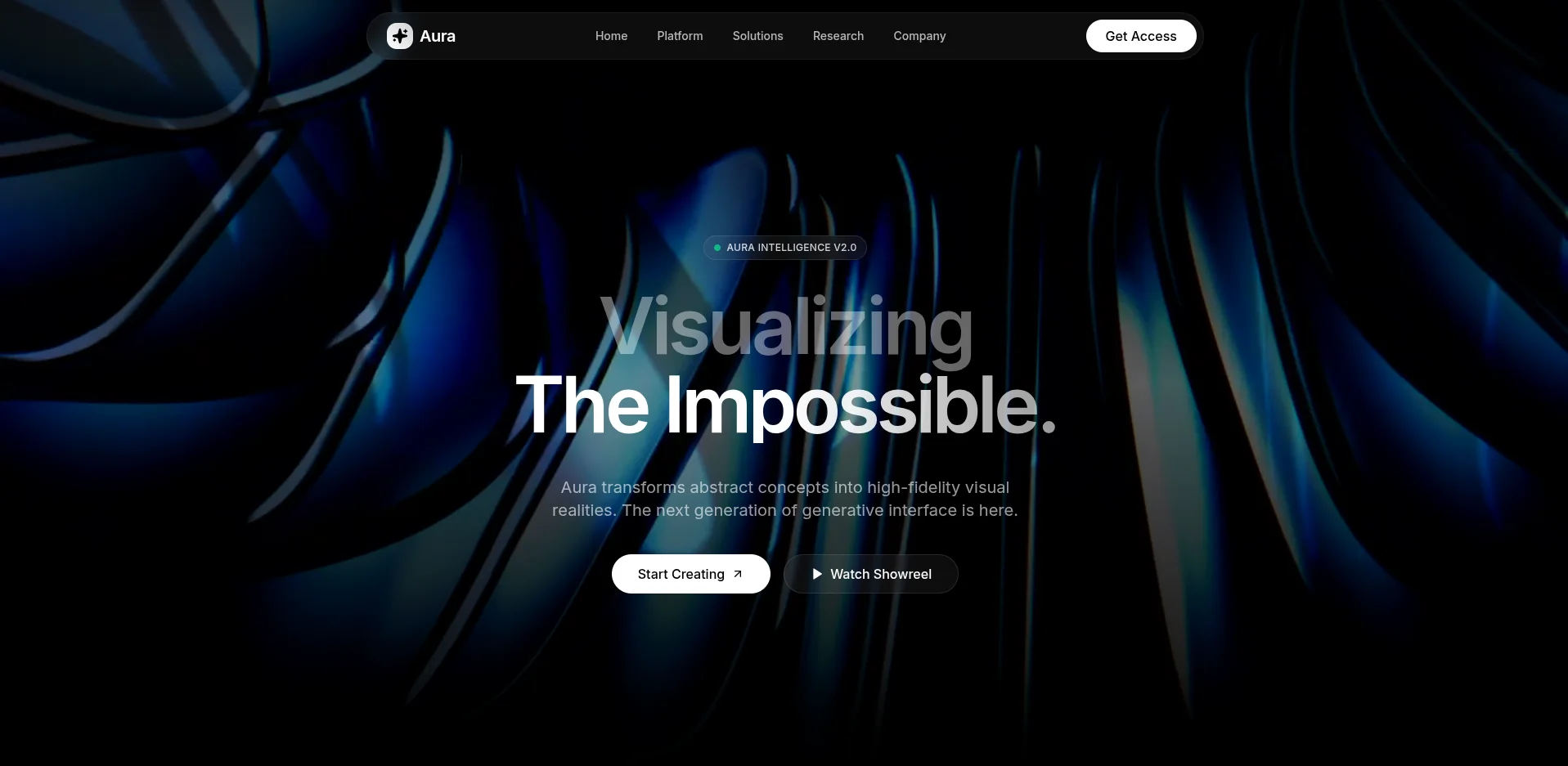 Aura - AI Visualization Platform